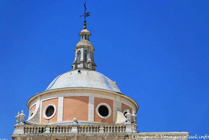 Roof of a tower of the Palacio Real de Aranjuez - Spain