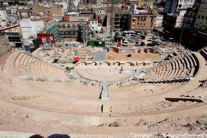 Restoration of the Roman Theatre in Cartagena - Spain