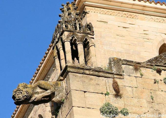 Cuenca, NS Cathedral de Gracia, gargoyle monster - Spain