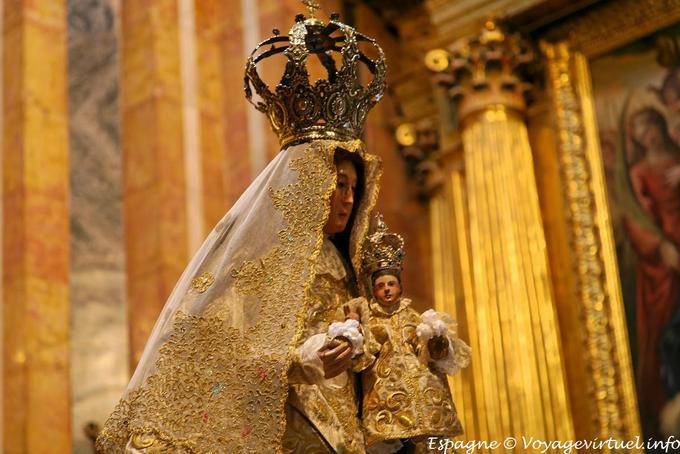 Cuenca, NS Cathedral de Gracia, Crowned Virgin - Spain
