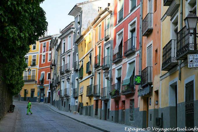 Cuenca, colorful streets - Spain