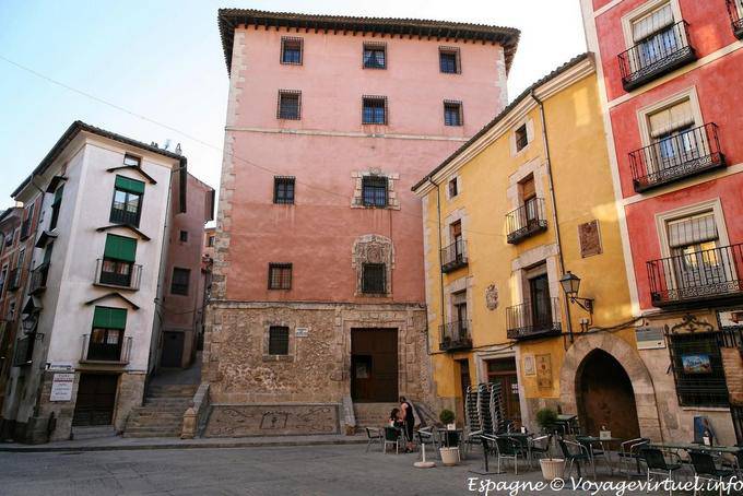 Cuenca, in the Plaza Mayor - Spain