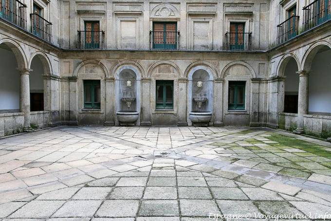 Escorial, courtyard of the monastery - Spain
