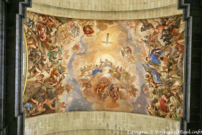 Escorial, Boveda Frescos of the Basilica - Spain