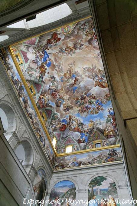 Escorial monastery Ceiling Fresco - Spain