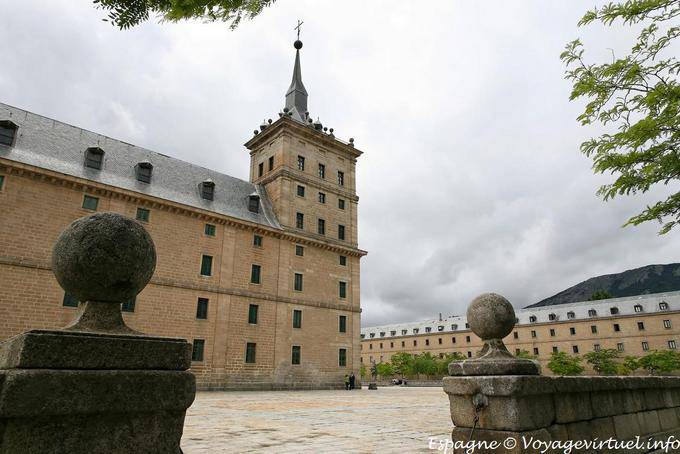 Escorial monastery northeast corner - Spain