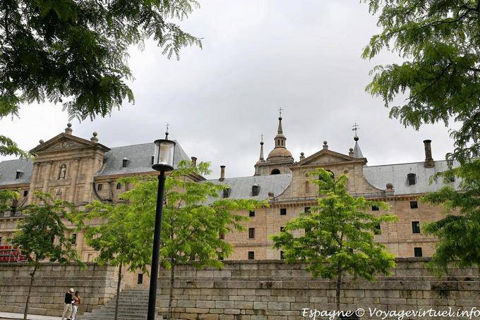 Escorial, another view of the monastery - Spain