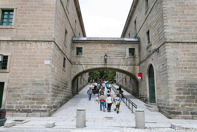 Escorial, passage between buildings - Spain