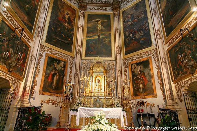 Lorca Altar of the Collegiate Church of San Patricio - Spain