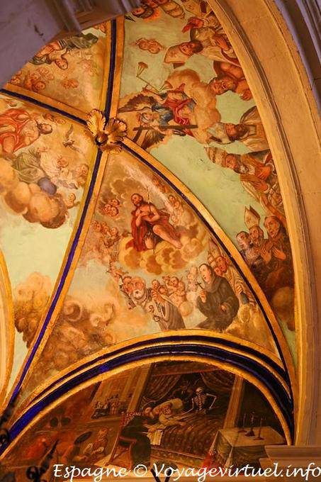 Lorca, painted dome of the Basilica de San Patricio - Spain