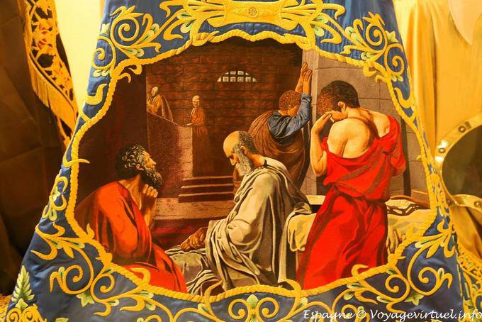 Lorca, Museo San Domingo, Mantelo Marsana Tesoros Paso Blanco - Spain