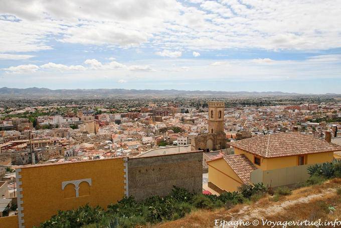 Lorca, View from the Castillo - Spain