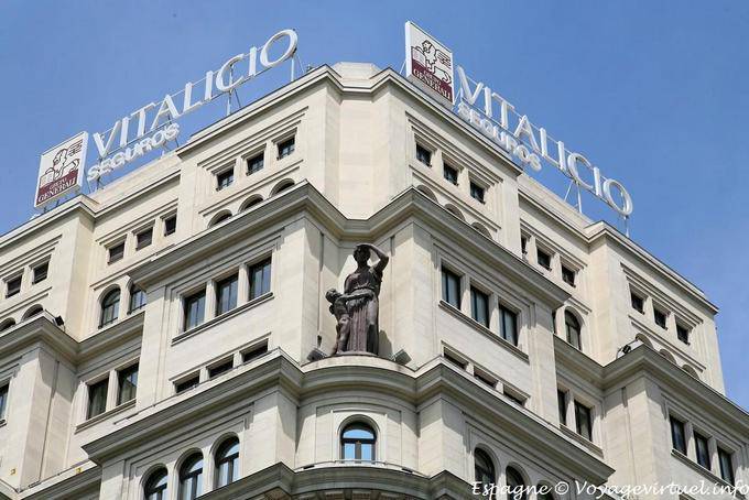 Madrid Calle de Alcala, do not see anything coming - Spain