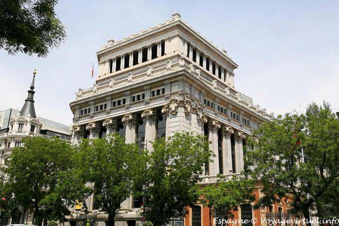 Madrid Calle de Alcala, Greek style - Spain