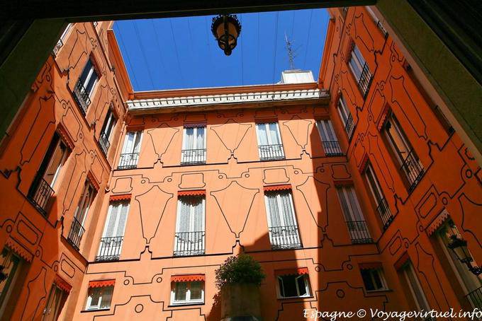 Madrid, Cuesta Santo Domingo - Spain