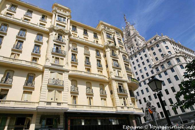 Madrid, Gran Via - Spain