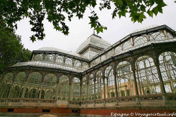 Madrid, Parque del Buen Retiro, Crystal Palace - Spain