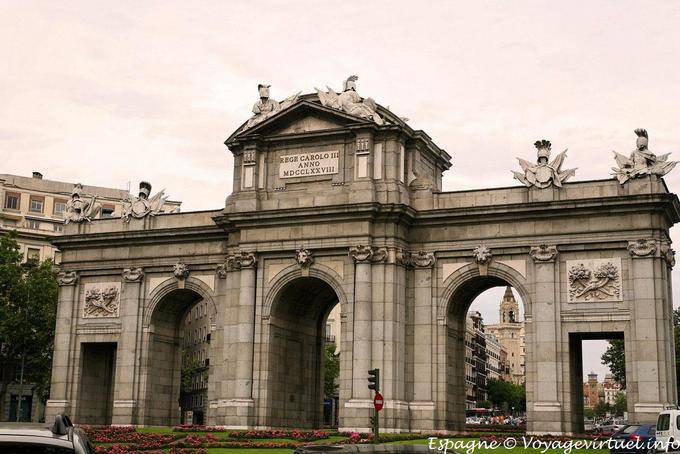 Madrid, Plaza Indipendenza - Spain