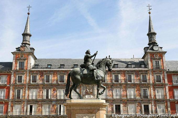 Madrid, Plaza Mayor, Casa de la Panaderia - Spain