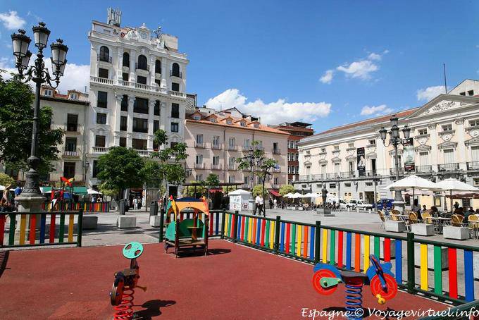 Madrid, Plaza Santa Ana - Spain