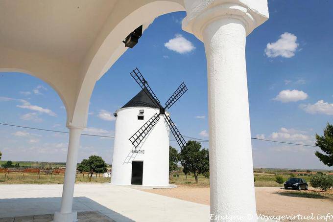The mill Sancho Mancha - Spain