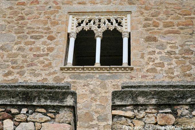 Manzanares el Real castle window - Spain
