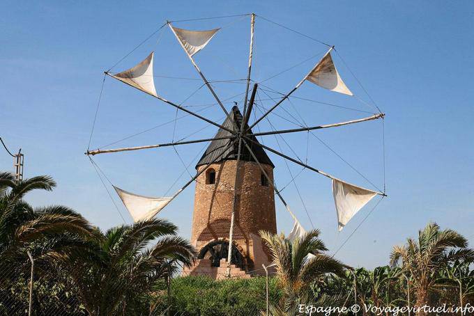 Mar Menor, antique windmill - Spain