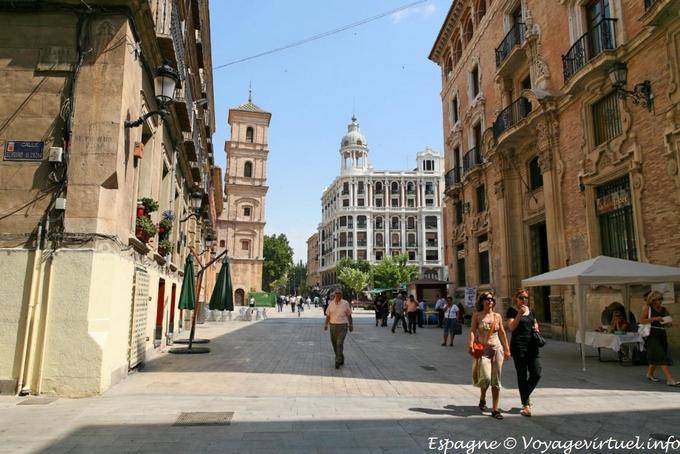 Murcia, Calle Alcazar - Spain