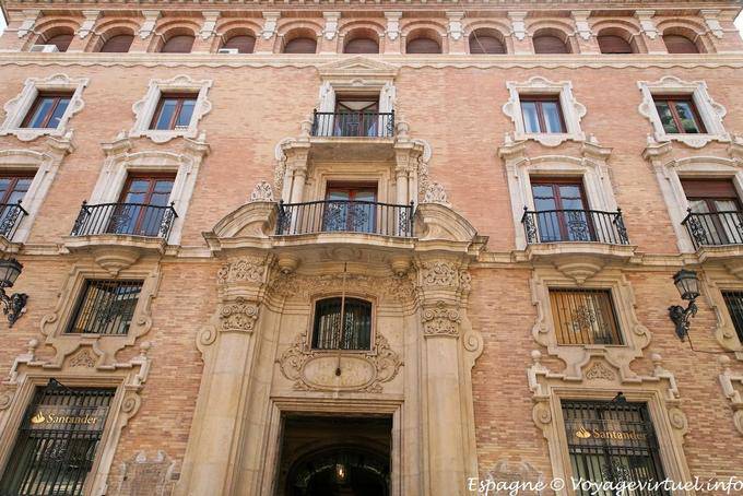 Murcia, Santander facade - Spain