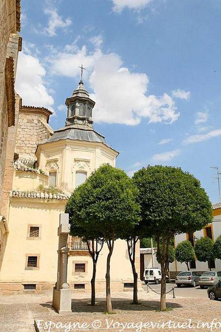 Tembleque on the side of the church - Spain