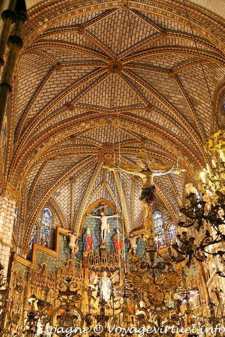 Toledo Cathedral vault of the Capilla Mayor - Spain