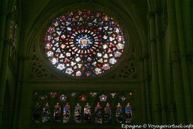 Toledo Cathedral, Great Rose - Spain