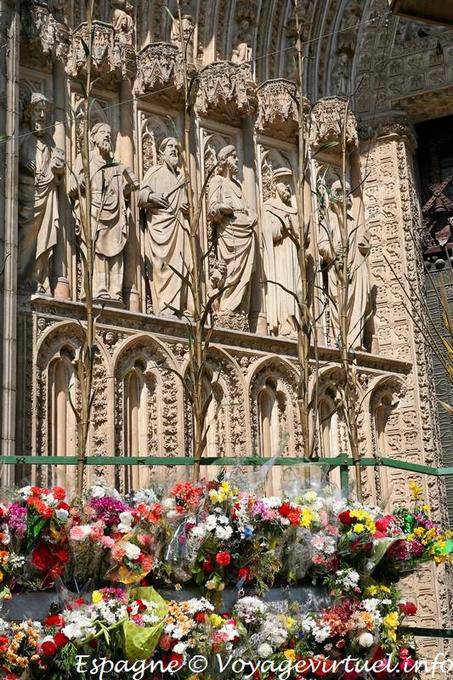 Toledo Cathedral, close-up entry - Spain