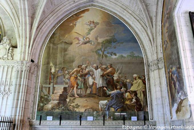 Toledo Cathedral, Palacio painting Arzobispal - Spain