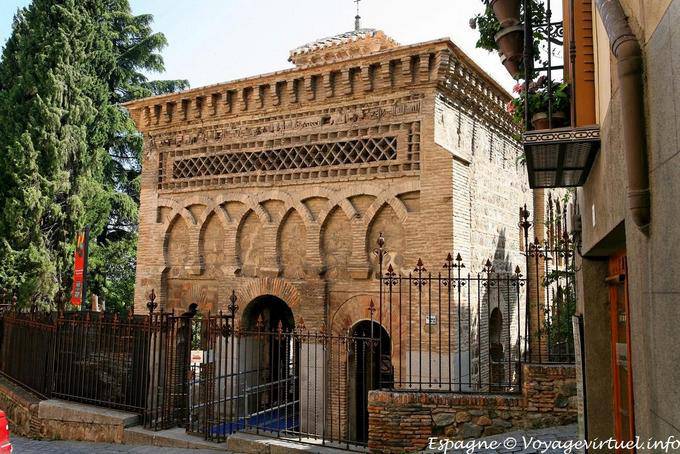 View of the Mosque Bab al-Mardum, Mezquita Cristo de la Luz, Toledo - Spain