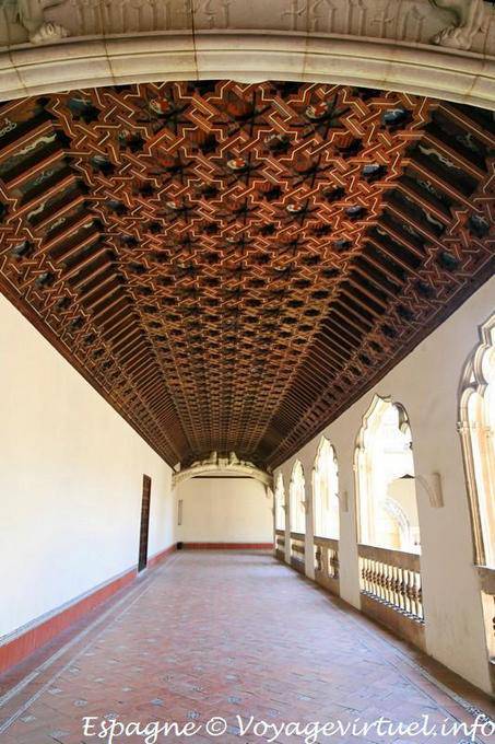 Top span of the cloister Monasterio San Juan de los Reyes, Toledo - Spain