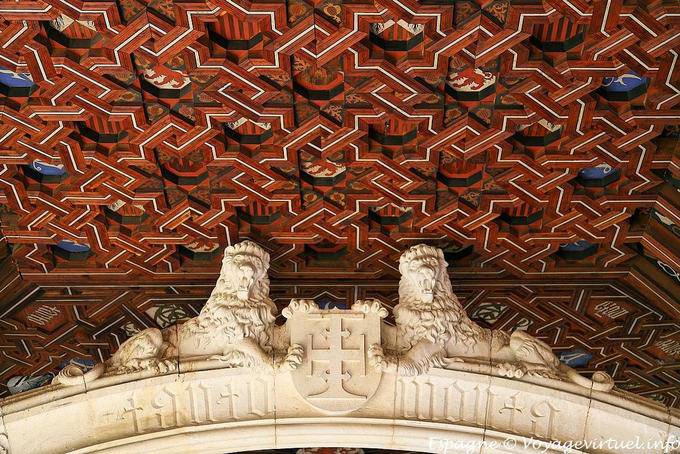 Ceiling cloister alto, Monasterio San Juan de los Reyes, Toledo - Spain