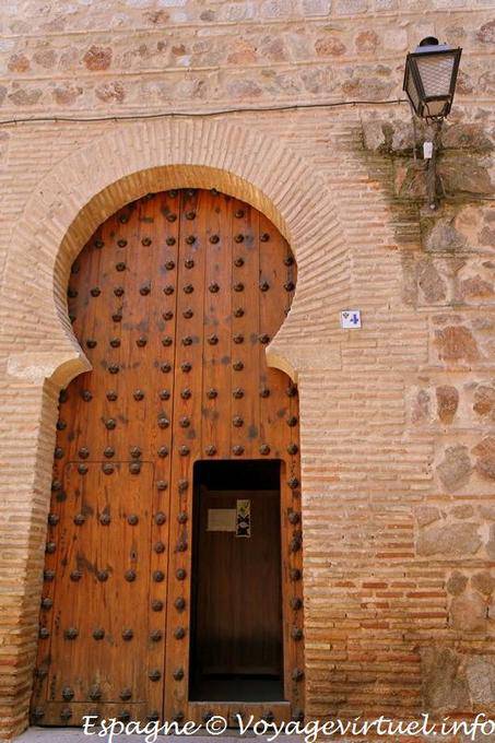 Church of San Román, Mudejar stylle door, Toledo - Spain