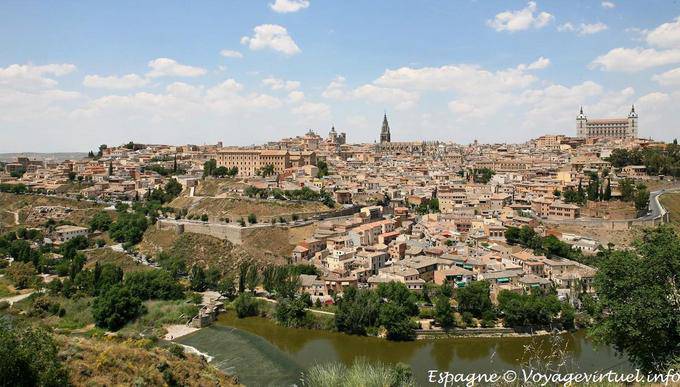 Toledo, View from Ermita Virgen del Valle - Spain