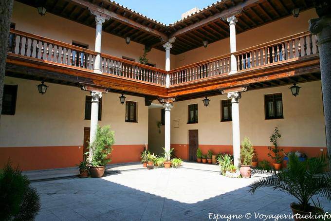 Balcony inside patio, Toledo - Spain