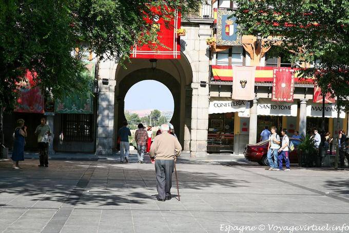 The heart of Toledo, Plaza de Zocodover - Spain