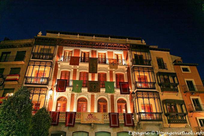 Illuminations in Plaza de Zocodover, Toledo - Spain