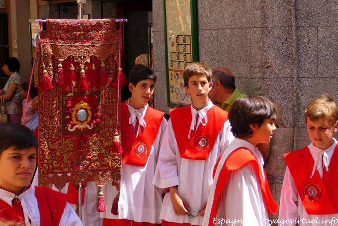 Colegio de los Infantes, procession in Toledo - Spain