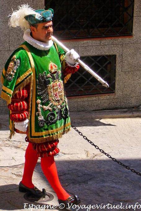 Period costume, Corpus Christi in Toledo - Spain