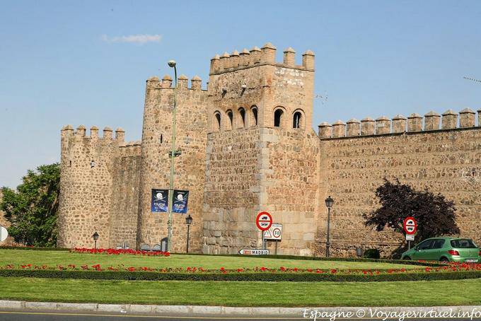 Toledo, walls Puerta Nueva Bisagra - Spain