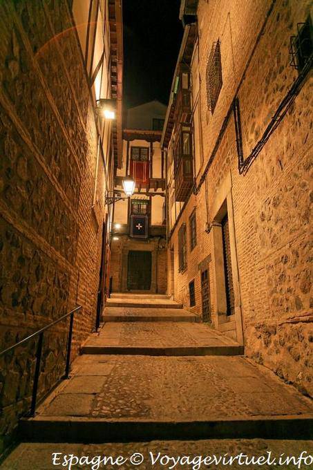 Toledo, street marches, night - Spain