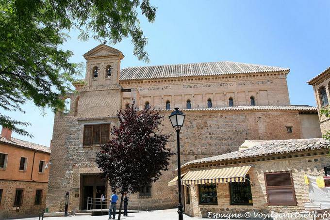 Exterior view of the El Transito Synagogue Toledo - Spain