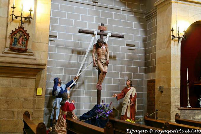 Úbeda, Christ hanging, San Isidoro - Spain