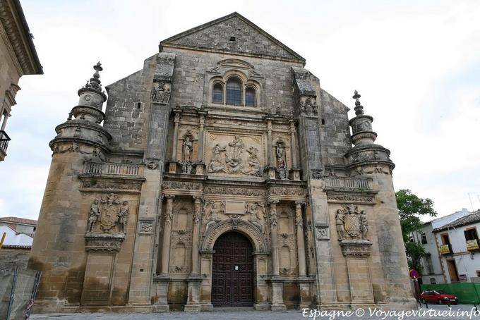 Úbeda, facade of the Sacra Capilla del Salvador - Spain