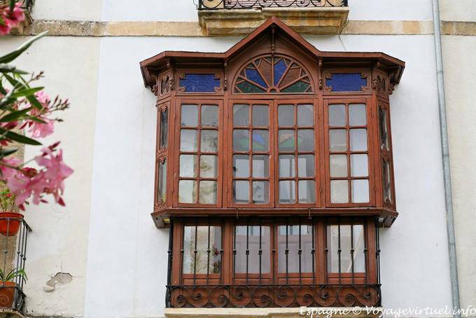 Úbeda, stylish window, Plaza 1 May - Spain